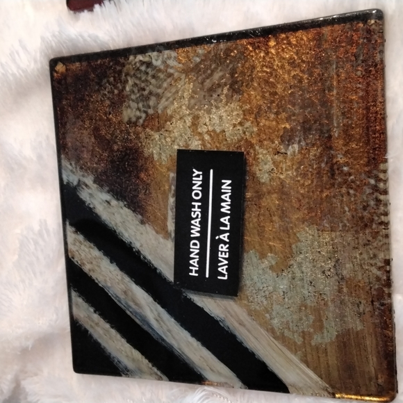 Vintage unique glass coasters, never used - Picture 4 of 8